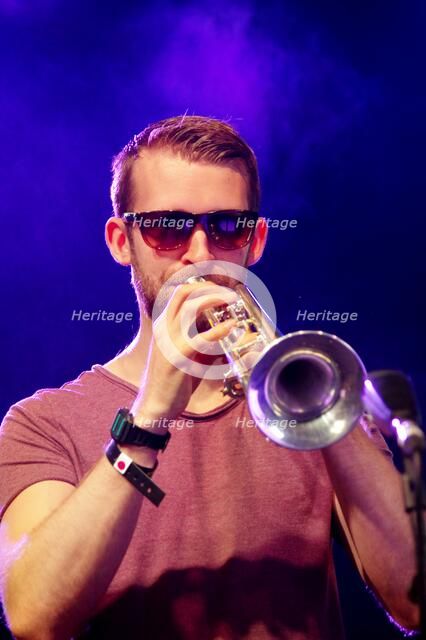 Mark Perry, Love Supreme Jazz Festival, Glynde Place, East Sussex, 2014. Artist: Brian O'Connor.