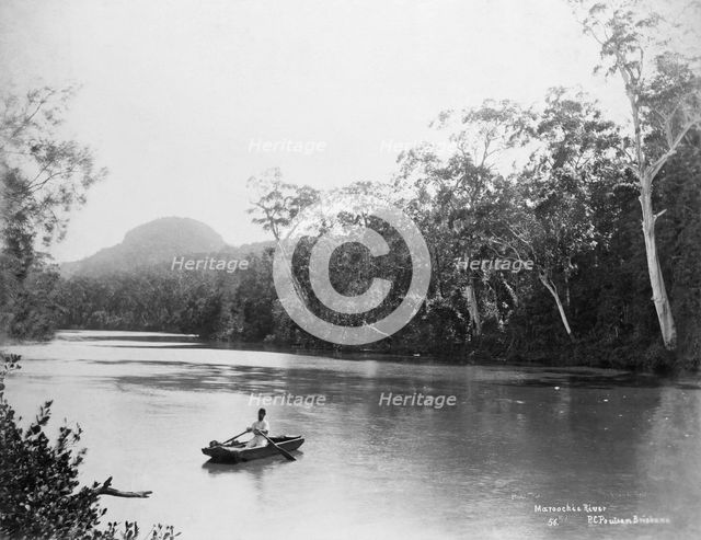 Maroochy River, 1894. Creator: Poul C Poulsen.