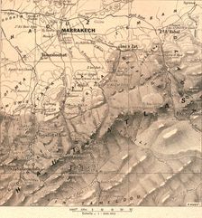 'Maroc ou Marrakech et la Haut Atlas; Afrique du nord 1914. Creator: Unknown