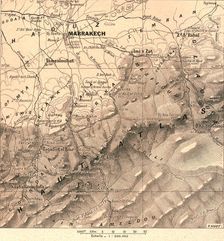 'Maroc ou Marrakech et la Haut Atlas; Afrique du nord 1914. Creator: Unknown