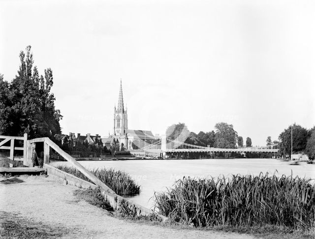 Marlow, Buckinghamshire, 1885. Artist: Henry Taunt.
