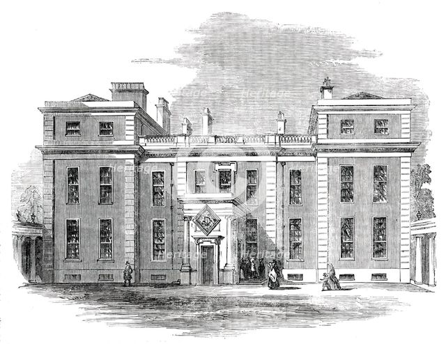 Marlborough House, Pall Mall, 1850. Creator: Unknown.