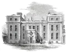 Marlborough House, Pall Mall, 1850. Creator: Unknown