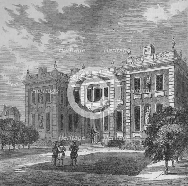 Marlborough House, Westminster, London, c1710 (1878). Artist: Unknown.
