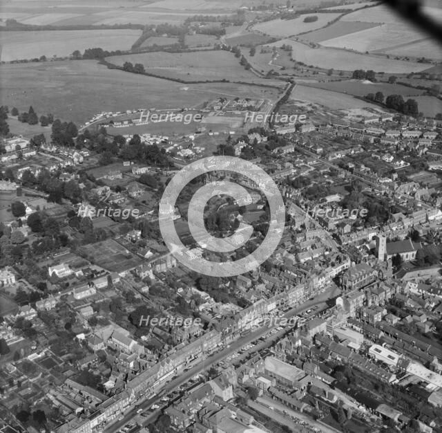 Marlborough, Wiltshire, 1963. Artist: Aerofilms.