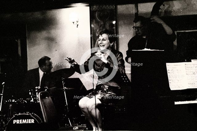 Marlene VerPlanck, Watermill Jazz Club, Dorking, Surrey, Mar 2001. Creator: Brian O'Connor.