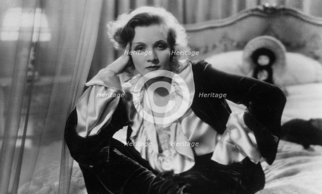 Marlene Dietrich (1901-1992), German-born American actress, singer and entertainer, 20th century. Artist: Unknown