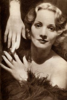 Marlene Dietrich, German-American actress, 1933