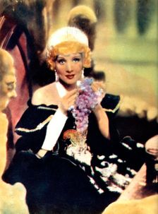 Marlene Dietrich, German born American actress, 1934-1935