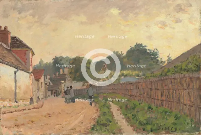 Marly-le-Roi, c. 1875. Creator: Alfred Sisley.