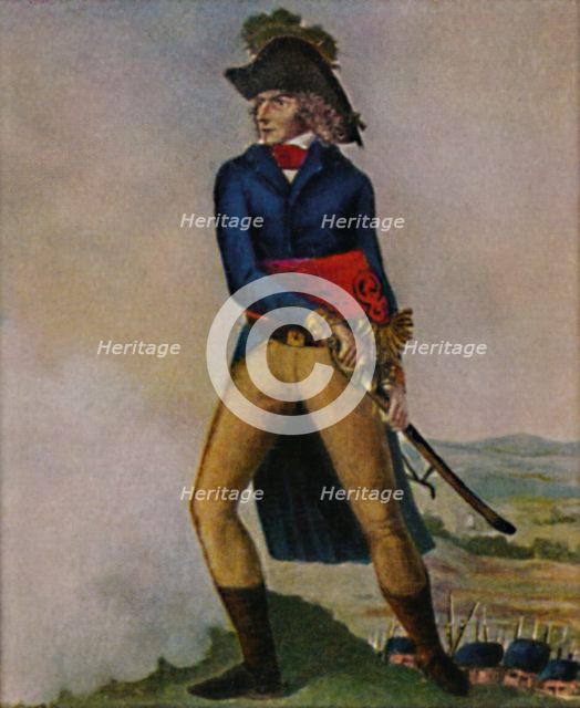 'Marschall Bernadotte 1763-1844. Stich nach der Zeichmung von Hilaire Le Dru', 1934. Creator: Unknown.