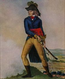 Marschall Bernadotte 1763-1844. Stich nach der Zeichmung von Hilaire Le Dru 1934. Creator: Unknown