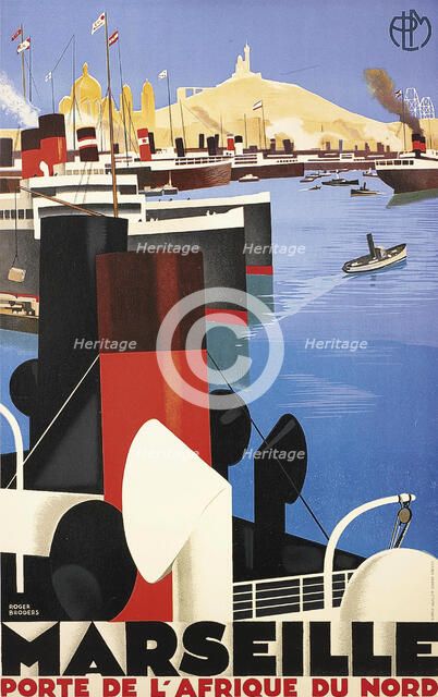 Marseille, c1930. Creator: Broders, Roger (1883-1953).