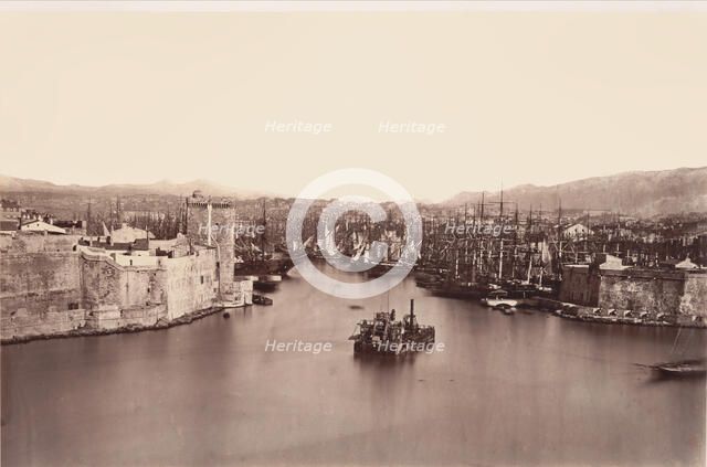 Marseille, ca. 1860. Creator: Edouard Baldus.