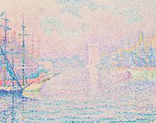 Marseille. The old port, 1906. Creator: Signac, Paul (1863-1935)