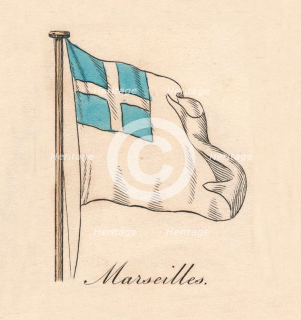 'Marseilles', 1838. Artist: Unknown.