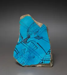 Marsh Bowl Fragment, 1479-1429 BC. Creator: Unknown