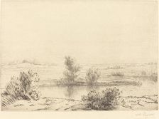 Marsh (Les marais). Creator: Alphonse Legros