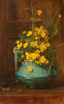 Marsh Marigolds, 1878. Creator: George Reid