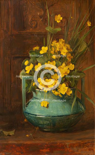 Marsh Marigolds, 1878. Creator: George Reid.