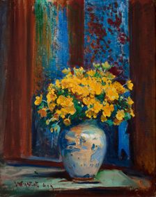 Marsh Marigolds, 1909. Creator: Leon Wyczolkowski