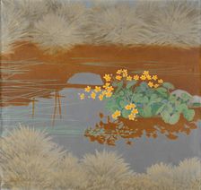 Marsh Marigolds. Creator: Lindh, Bror (1877-1941)