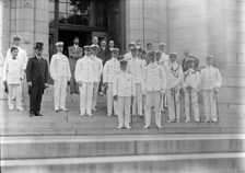 Marshal-Admiral the Marquis Togo Heihachiro, U.S.Naval Academy, Annapolis, Maryland, 1911. Creator: Harris & Ewing
