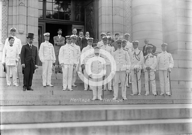 Marshal-Admiral the Marquis Togo Heihachiro, U.S.Naval Academy, Annapolis, Maryland, 1911. Creator: Harris & Ewing.