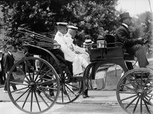 Marshal-Admiral the Marquis Togo Heihachiro and Captain John H. Gibbons...Annapolis, Maryland, 1911. Creator: Harris & Ewing