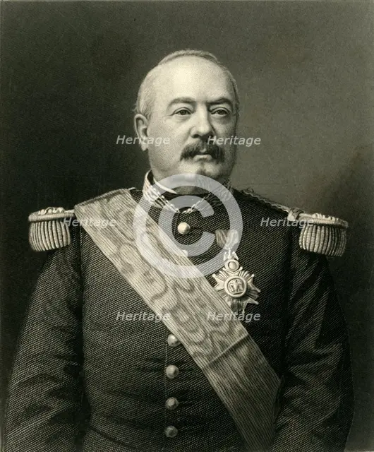 'Marshal Bazaine', c1872. Creator: William Holl.