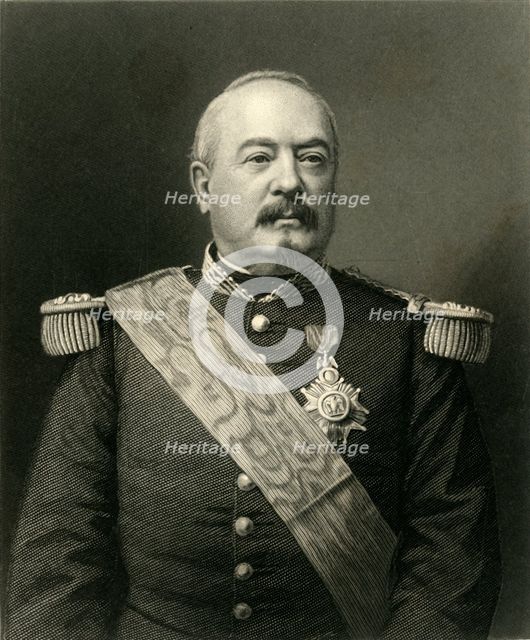 'Marshal Bazaine', c1872. Creator: William Holl.