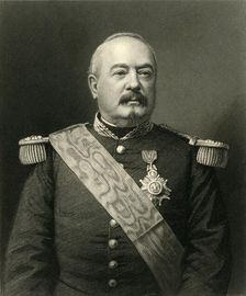 Marshal Bazaine c1872. Creator: William Holl