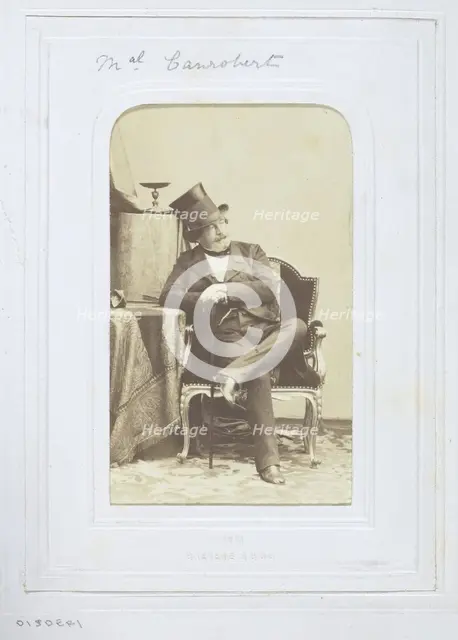 Marshal Canrobert, 1860-69. Creator: André-Adolphe-Eugène Disdéri.