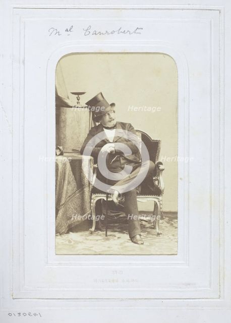 Marshal Canrobert, 1860-69. Creator: André-Adolphe-Eugène Disdéri.