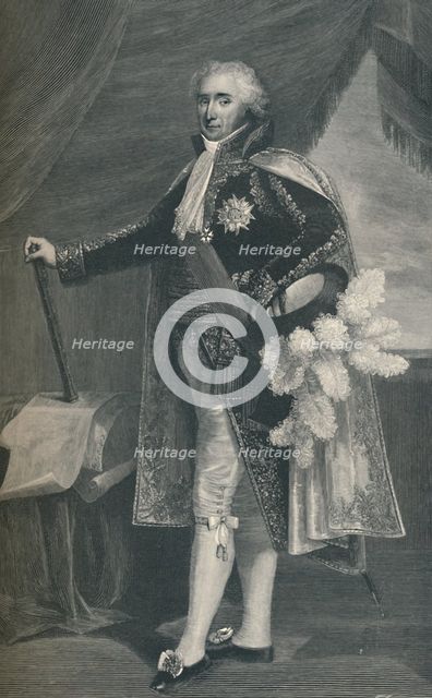 'Marshal Charles-Pierre-François Augereau, Duke of Castiglione', c1800, (1896). Artist: T Johnson.