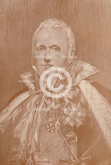 'Marshal Claude-Victor Perrin, Duke of Belluno', 1808, (1896). Artist: Unknown.