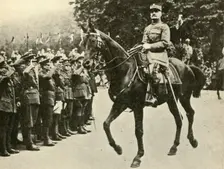 Marshal Foch at the Victory Day Procession, London, 19 July 1919, (c1920). Creator: Unknown