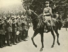 Marshal Foch at the Victory Day Procession, London, 19 July 1919, (c1920). Creator: Unknown