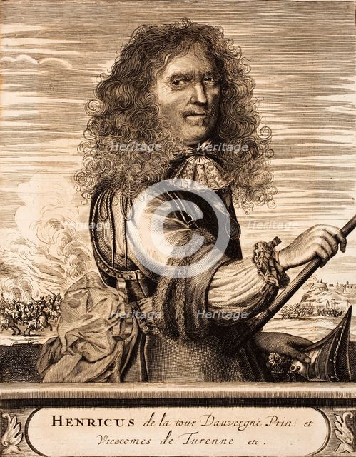 Marshal Henri de La Tour d'Auvergne, vicomte de Turenne (1611-1675), 1675. Creator: Anonymous.