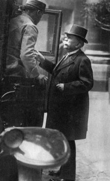 Marshal Joffre, French soldier, 1920