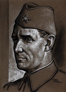 Marshal Josip Broz Tito, between 1939 and 1946. Creators: Central Office of Information, Marc Stone