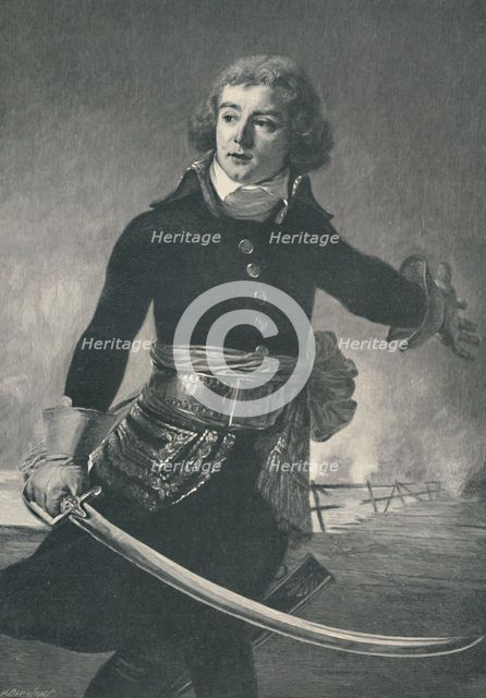 'Marshal Louis-Alexandre Berthier - Prince of Neufchatel and of Wagram', 1796, (1896). Artist: H Davidson.