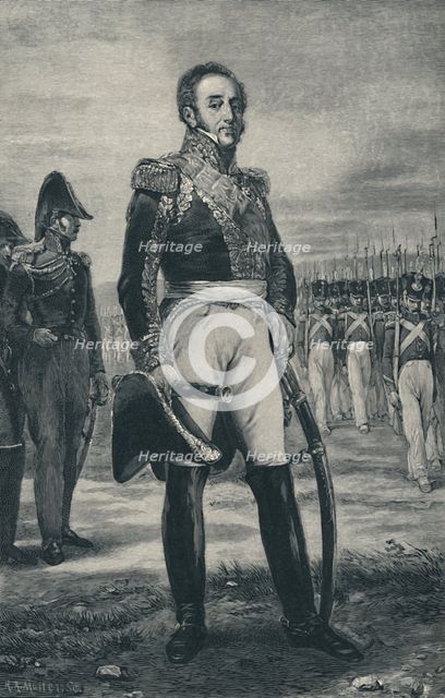 'Marshal Louis-Gabriel Suchet - Duke of Albufera', c1800, (1896). Artist: RA Muller.