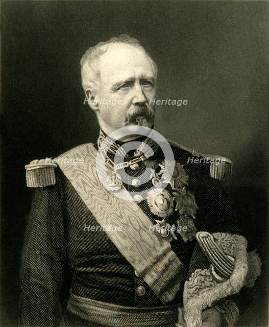 'Marshal Macmahon', c1872. Creator: William Holl.