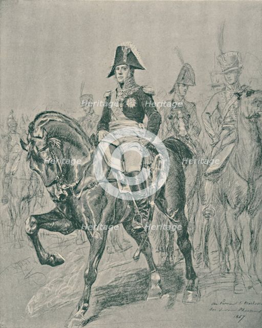 'Marshal Michel Ney - Duke of Elchingen, Prince of the Moskowa', c1800, (1896). Artist: Unknown.