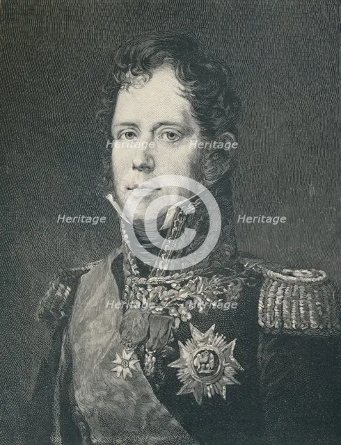 'Marshal Michel Ney, Duke of Elchingen, Prince of the Moskwa', c1805, (1896). Artist: R. G. Tietze.