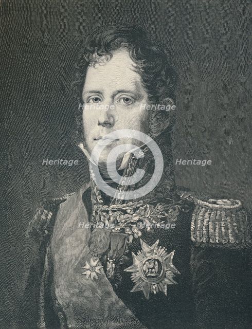 'Marshal Michel Ney, Duke of Elchingen, Prince of the Moskwa', c1805, (1896). Artist: R. G. Tietze.