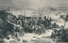 Marshal Ney Sustaining The Rear-Guard of the Grand Army 1812, (1896). Artist: Henry Wolf