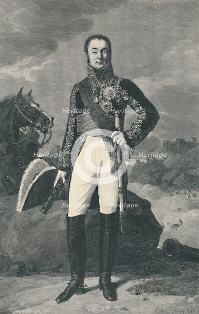 'Marshal Nicolas-Charles Oudinot, Duke of Reggio', 1811, (1896). Artist: Henry Wolf.