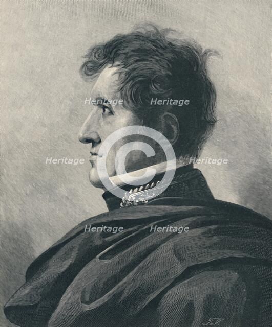 'Marshal Nicolas-Jean-De-Dieu Soult - Duke of Dalmatia', c1810, (1896). Artist: T Johnson.